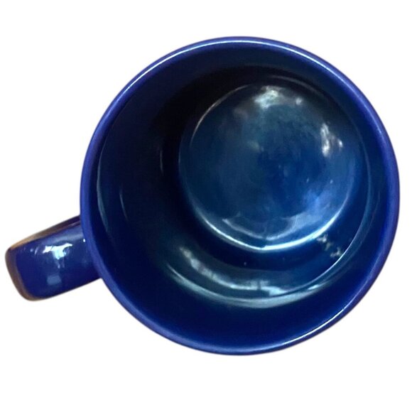 Walt Disney World Parks Mug Characters Blue VGUC Mickey Minnie Pluto Donald Duck - Picture 2 of 10